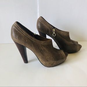 Frye Edie Peep-Toe Pumps